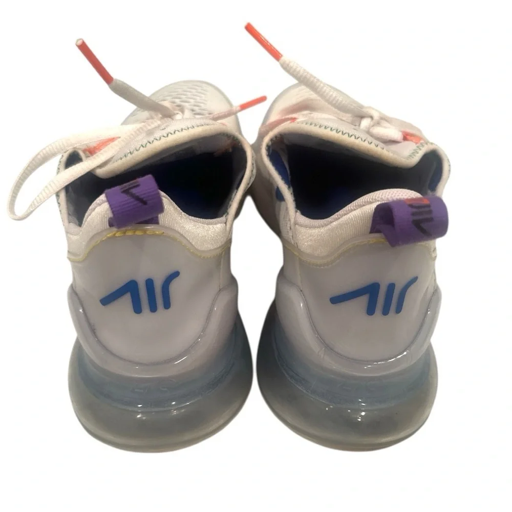 Nike Air Max 270 Olympic Rings Sneakers Size 6 Youth School Casual Colorful